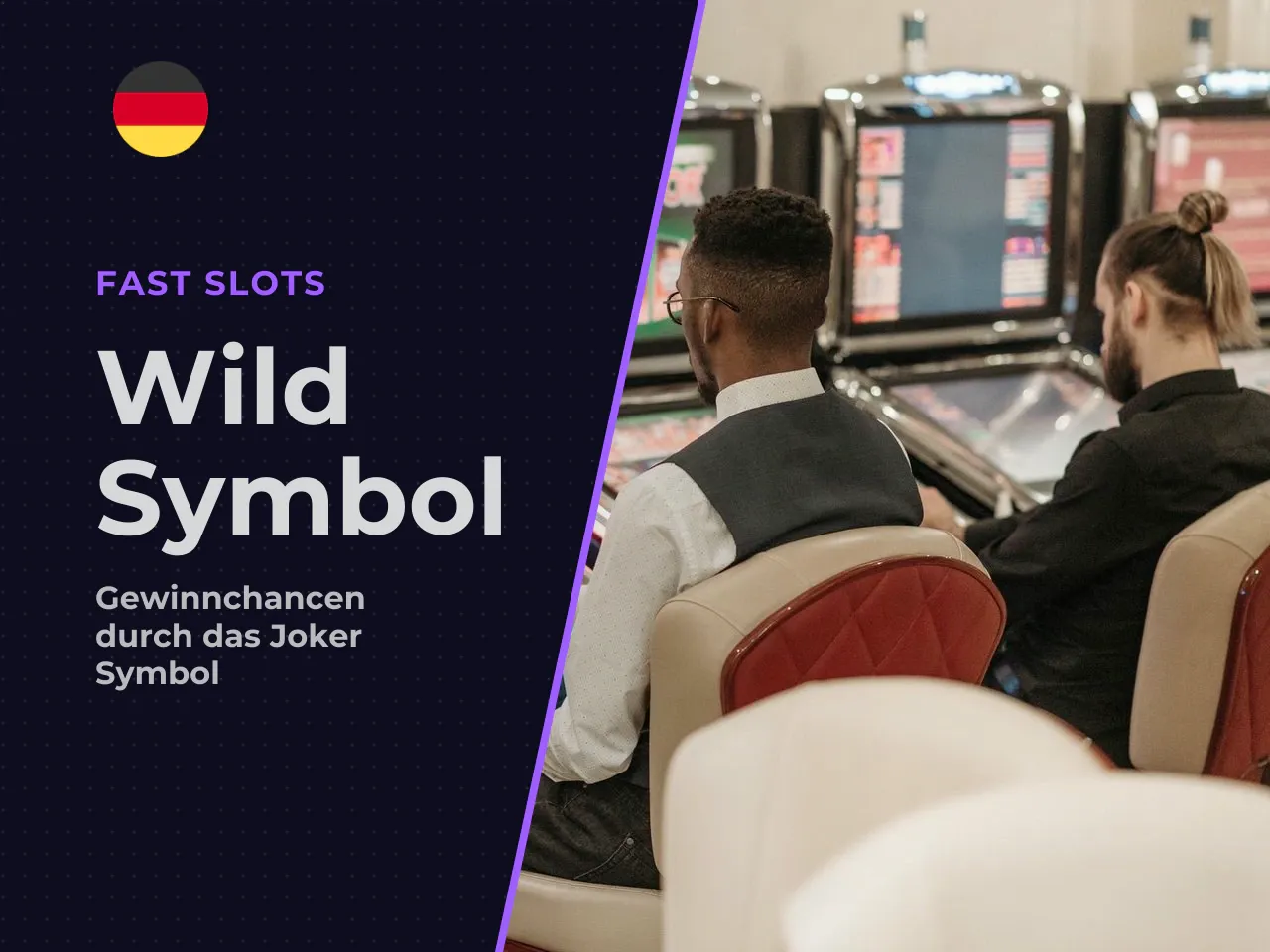 Das Wild Symbol gekennzeichnet durch einen