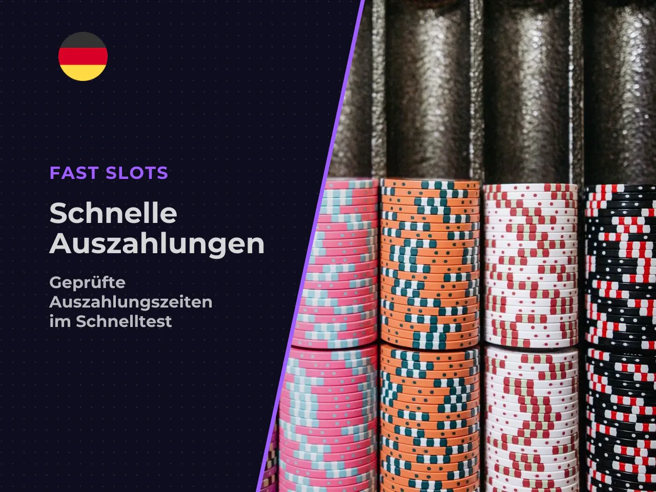 Instant withdrawal, same-day payout und Standardauszahlung