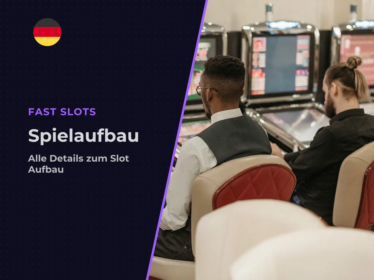 Walzen, Gewinnlinien und Einsätze. Der Spielaufbau