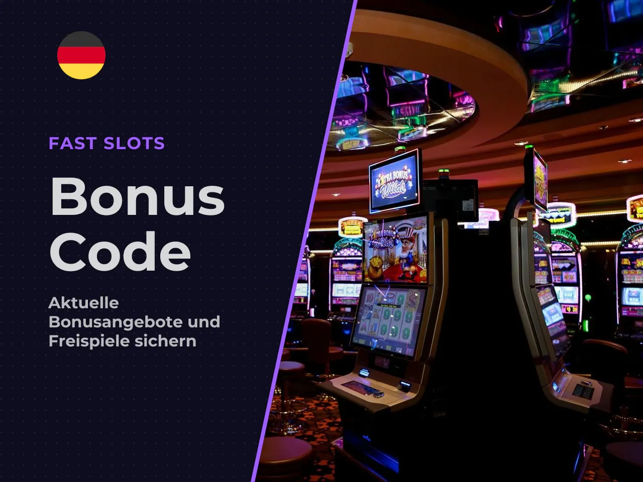 Fast Slots Bonus Code Was das
