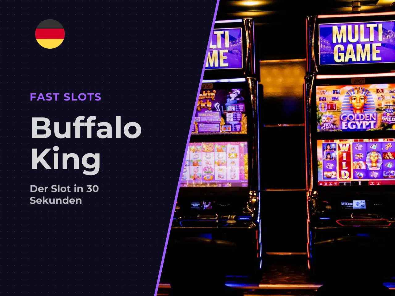 Buffalo King in 30 Sekunden