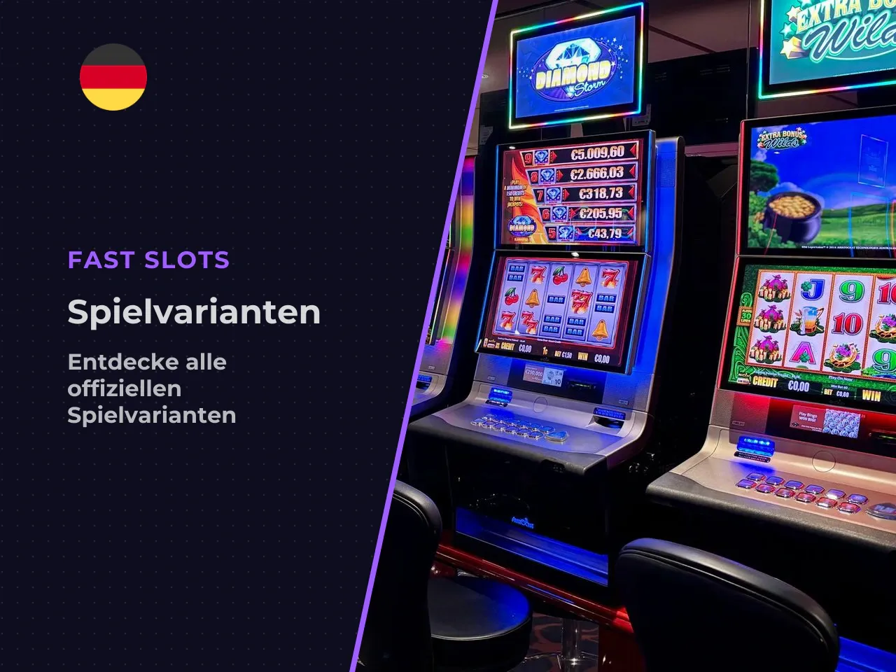 Offizielle Fancy Fruits Spielvarianten von GAMOMAT