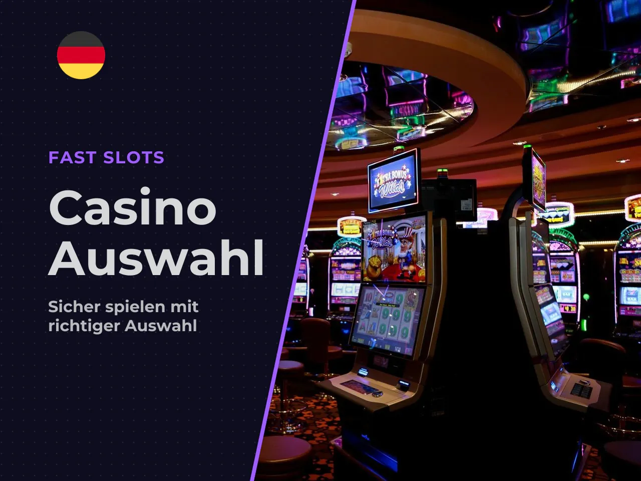 Checkliste für die Casino-Auswahl. Verwenden Sie