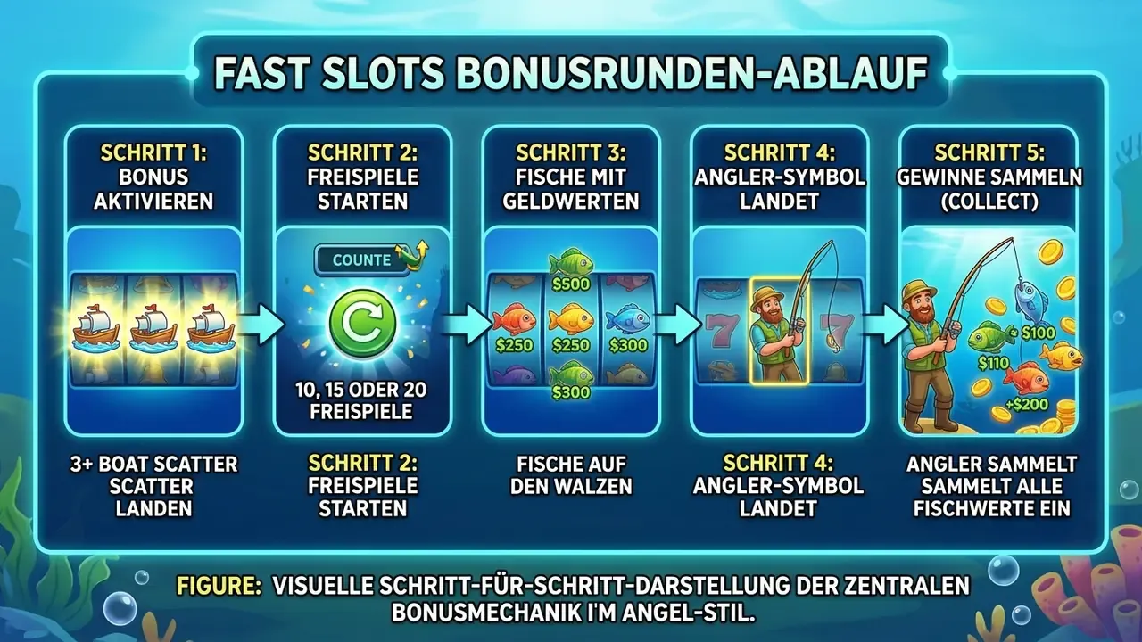 fishin frenzy freispiele collect mechanik ablauf