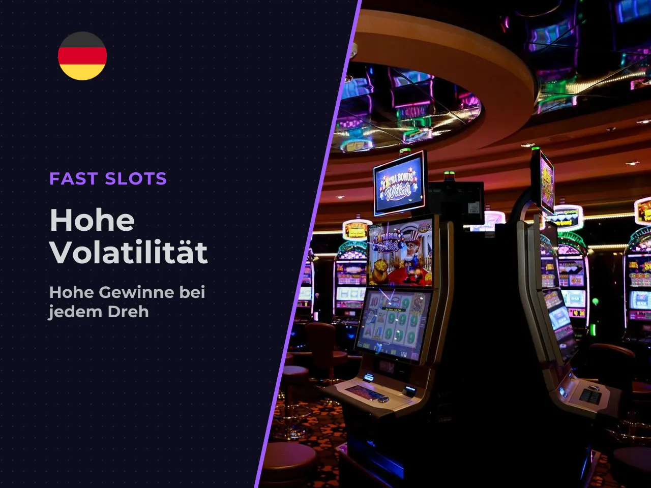 Die Volatilität des Slots ist als