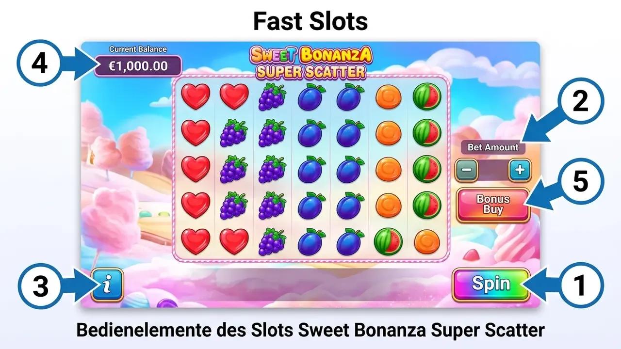 sweet bonanza super scatter online benutzeroberflaeche
