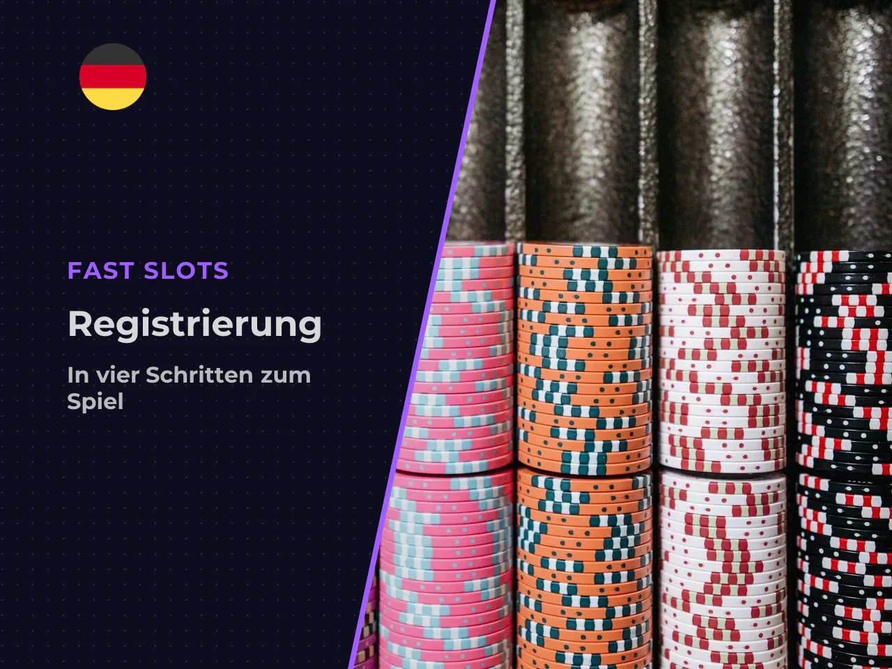 Der Weg von der Registrierung bis