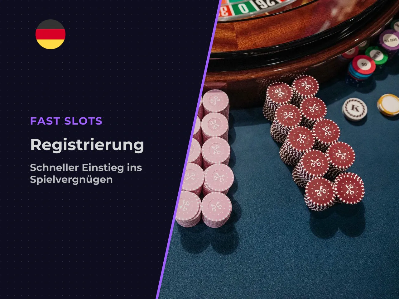 Registrierung, KYC-Verifizierung und erste Einzahlung. Um