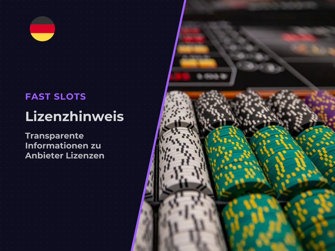 ALERT BOX RECHTSHINWEIS ZUR TABELLE Anbieter