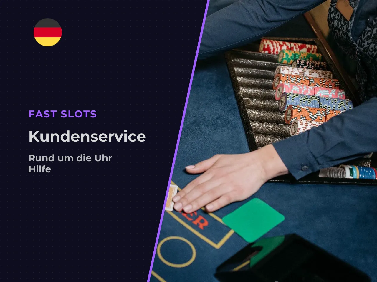 Wann Sie den FastSlots Support kontaktieren