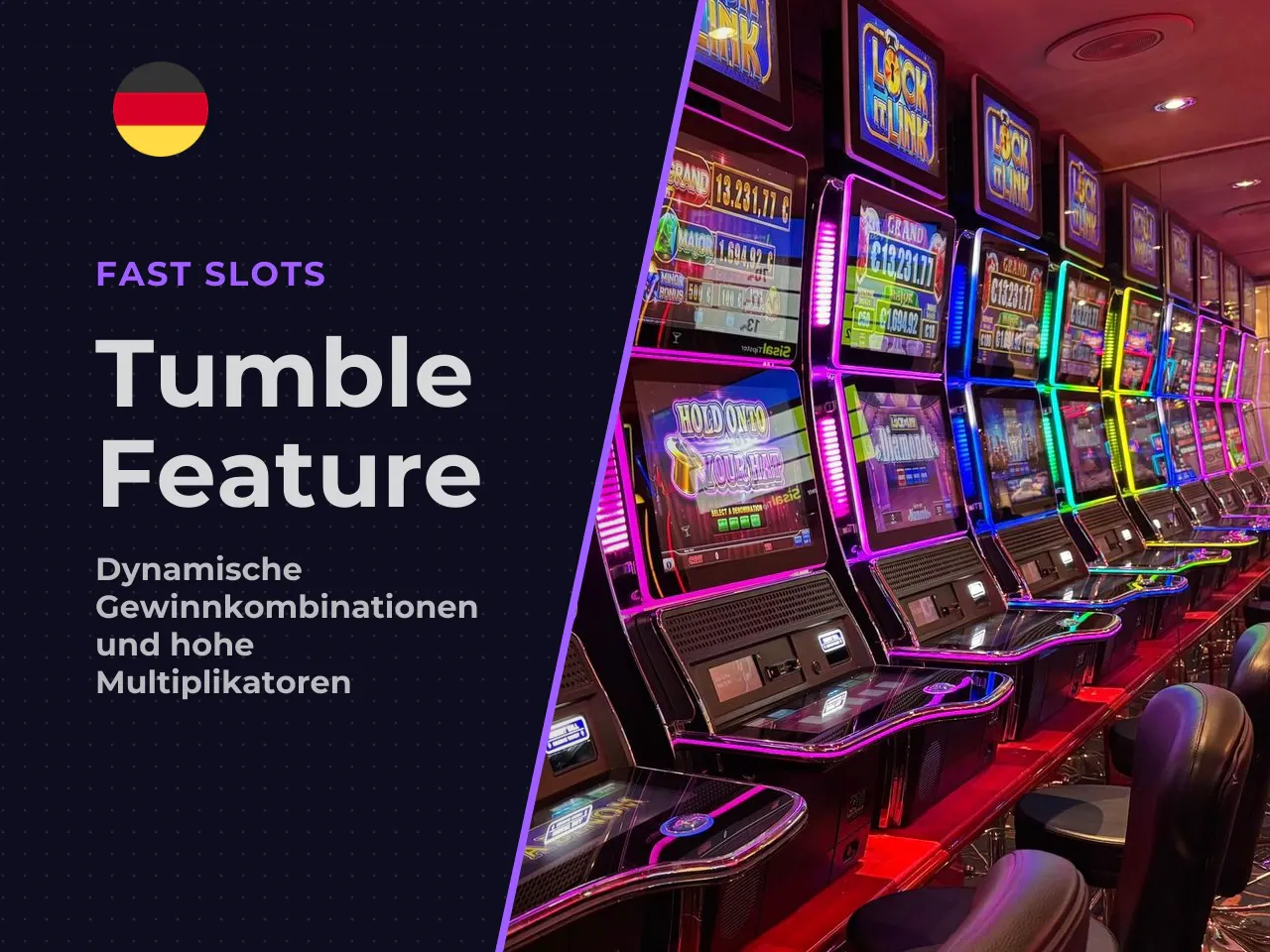 Tumble Feature und Multiplikator erklärt. Das