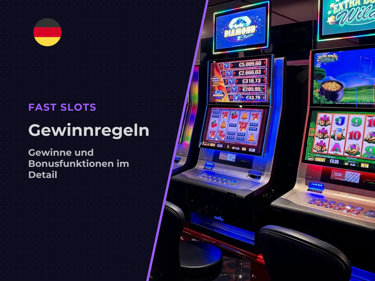 Gewinne und Gamble-Feature verstehen. Gewinne im