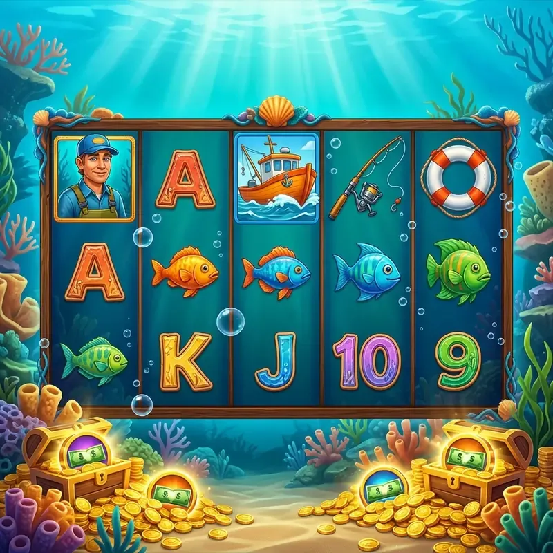 Fishin Frenzy spielen Slot Demo, Echtgeld