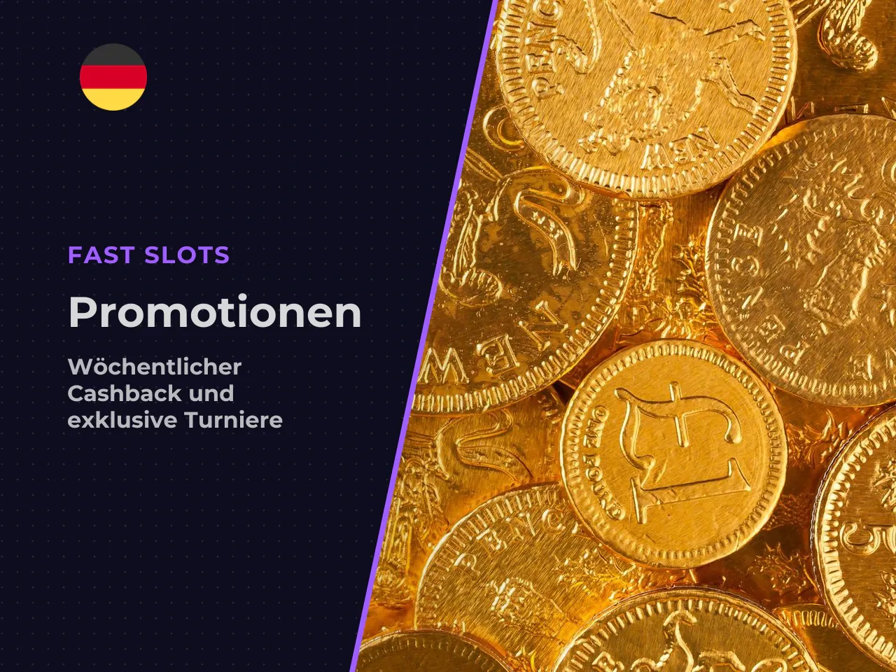 Cashback, Promotionen und Turniere für aktive
