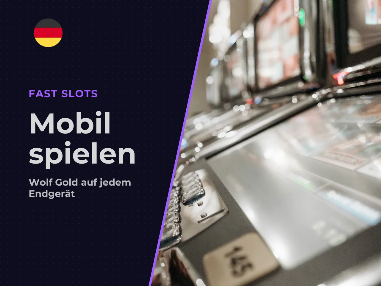 Wolf Gold mobil auf Smartphone und