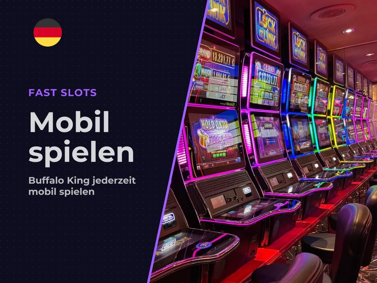 Buffalo King mobil spielen Slot auf