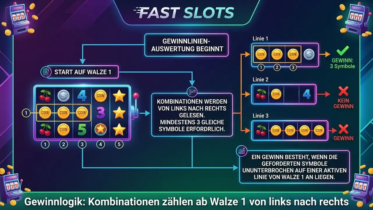 fishin frenzy gewinnlinien auswertung von links nach rechts