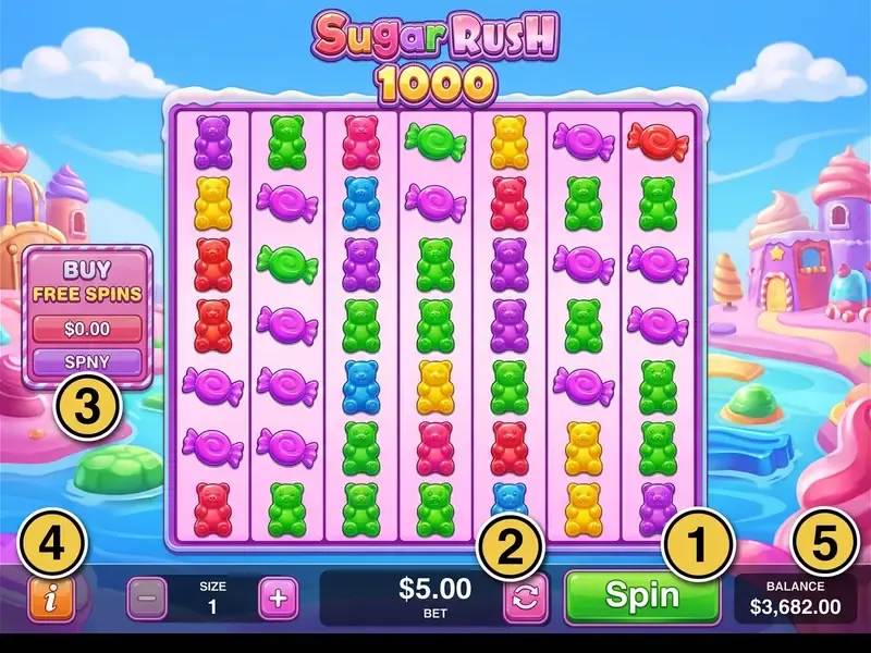Sugar Rush 1000 Demo kostenlos spielen